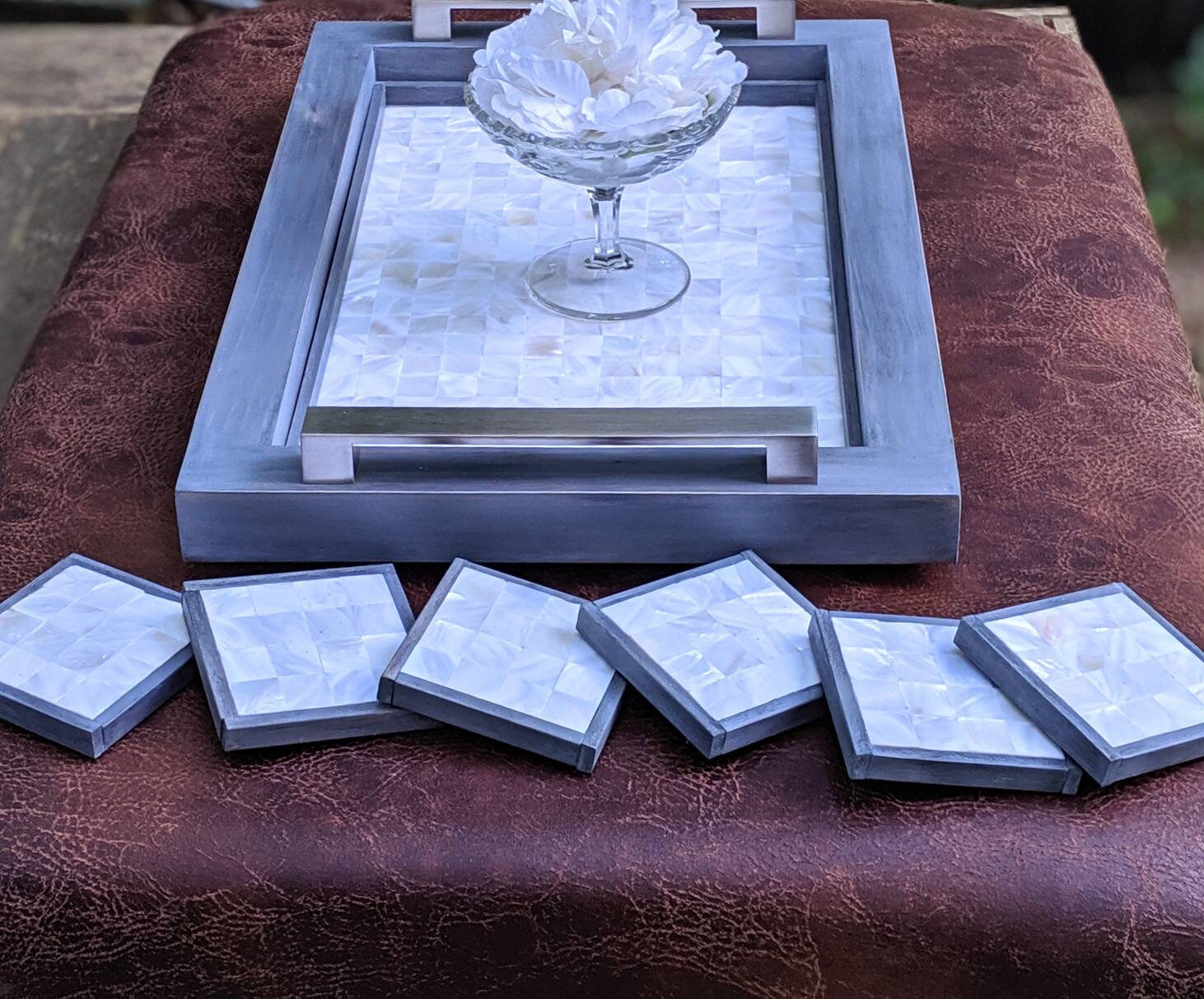 Posavasos. Beber. Otomano. Mesa. Envío gratuito. Artesanal. | Etsy