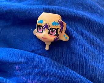 Splatoon Octoling/Inkling Style Custom Sculpted and Modified Authentic Good Smile Company Nendoroid Faceplate