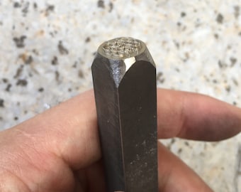 Custom steel stamp Quenched hardness steel stamp punched stamp ring stamp Jewelry Stamp for Hand Stamping Punch stamp on metal pottery stamp