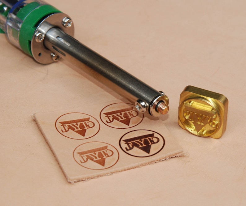 Custom Leather Stamp/heat Embosser/embossing / Stamping Etsy