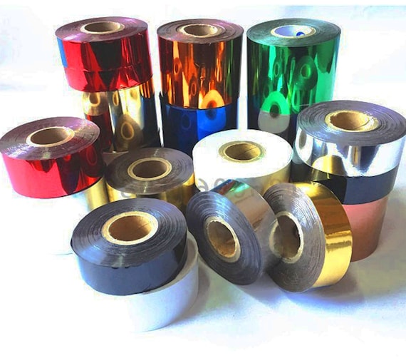Metallic Foil Rolls for Leather & Paper Crafts