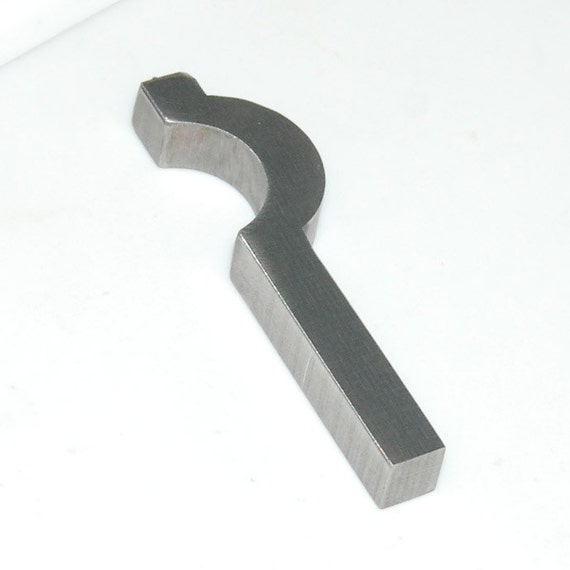 Custom High Carbon Steel Gooseneck Jewelry Stamp for Ring Inside