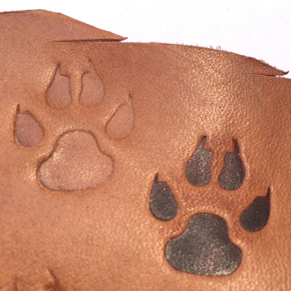 Custom Logo Stamp for Leather & Wood, Brass Stamp with Screw