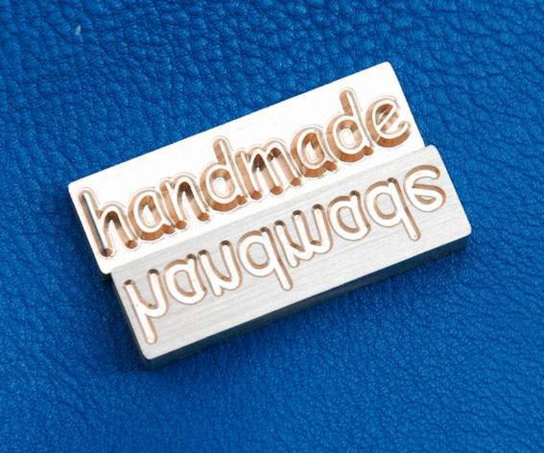 Femalemale Stamp Leather Stamp Emboss Brand Custom Stamp Etsy
