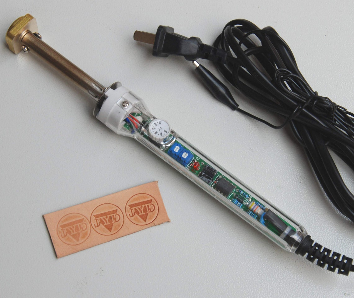 Heat Emboss Leather tools Custom Leather Stamp branding Etsy