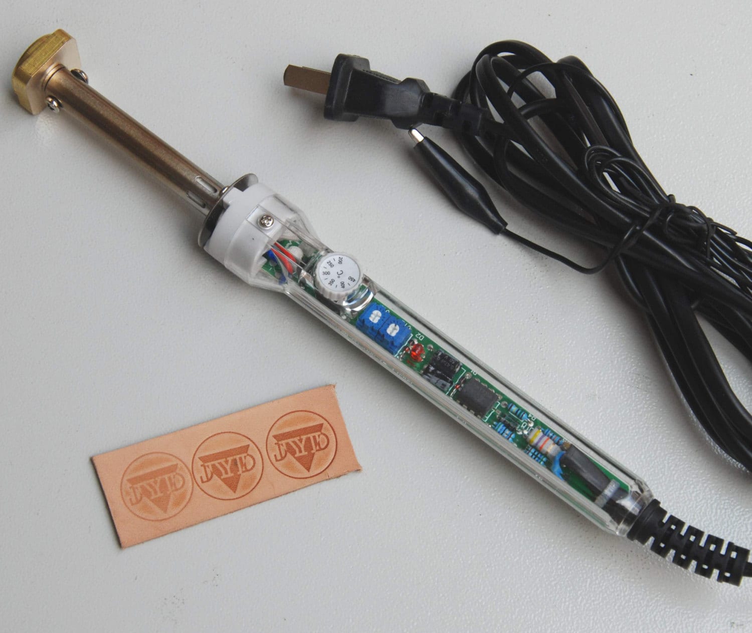 Heat Emboss Leather tools Custom Leather Stamp branding Etsy