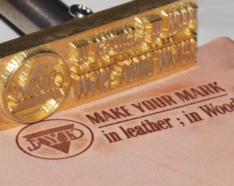 Express  DHL** Leather stamp Custom stamp Leather tools Custom logo Wood stamp Wood tools Wood brand Leather brand Leather DIY Leather gift.