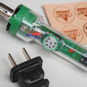 Personalized Seal Stamp Custom Brass Logo Leather Stamp With Steel Handle - For Wood, Cake, Leather, Heat Embossing Embosseur Personnalisé - Foto 4