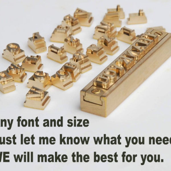 Custom Alphabet Stamp Set Etsy Australia