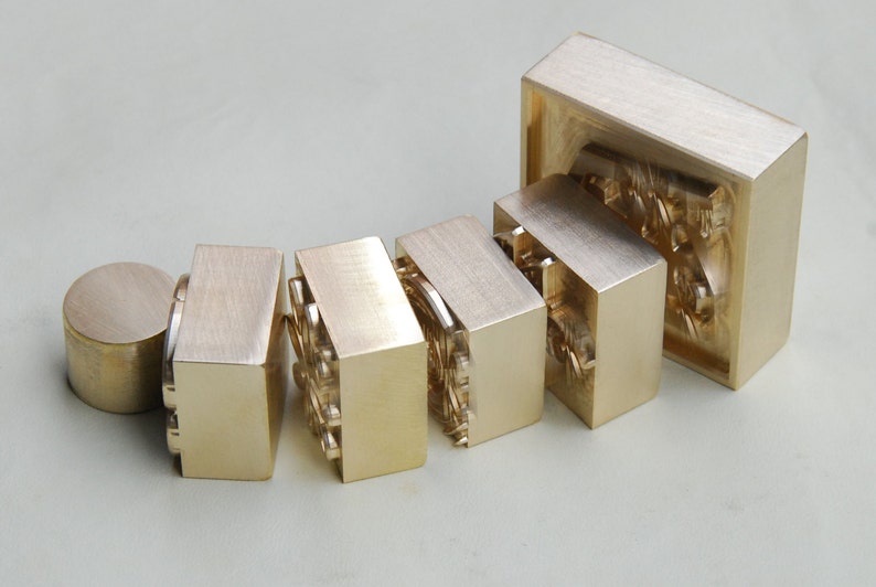 20mm Leather Stamp Leather Logo Metal Stamp Hammer With Etsy