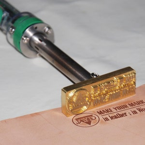 Benutzerdefinierter Lederstempel/Heat Embosser/Embossing/Stanzen von Leder/(AC110V - 60W)