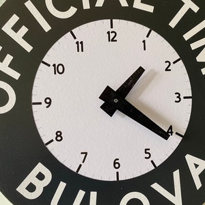 Brooklyn Dodgers Ebbets Field Clock Bulova Style Clock Collectible Sign Memorabilia 10 or 12 Gift Idea Holiday Free Shipping image 2