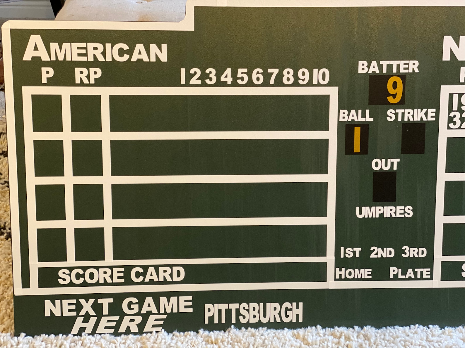 Pittsburgh Pirates Forbes Field Scoreboard y Working Longines Etsy España