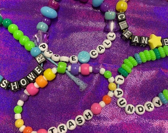CUSTOM Chore Reminder Bracelets for ADHD, Autism, Mental Health