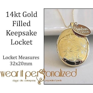 Gold Locket Necklace Personalized, Photo Necklace, Keepsake Jewelry Locket, Engraved Photo Locket ,Custom Necklace Mother of the Bride