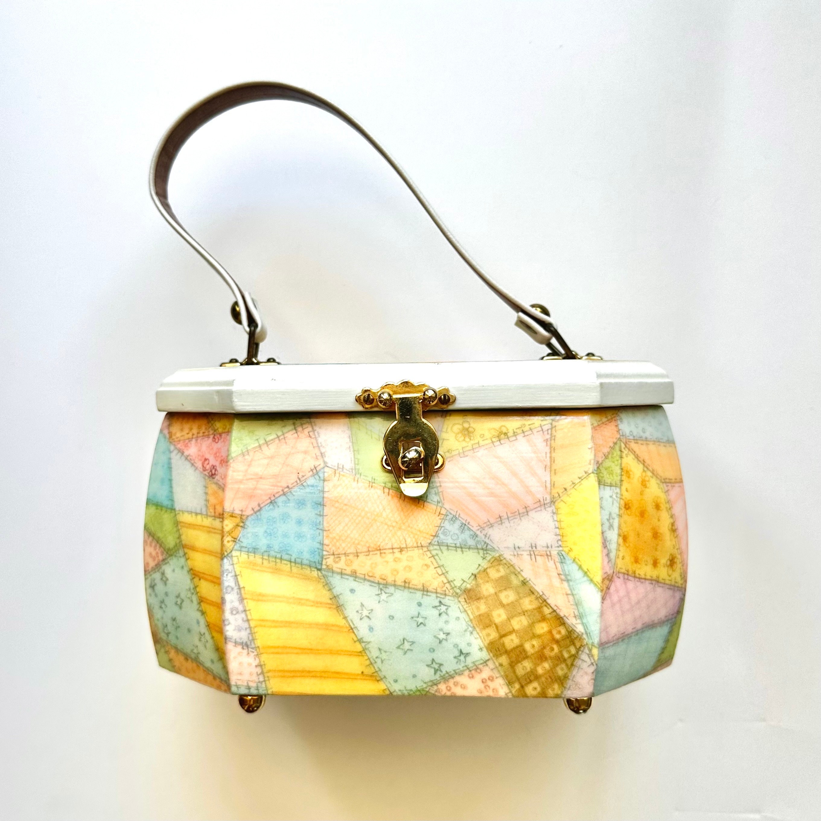 Structured Box Bag Etsy