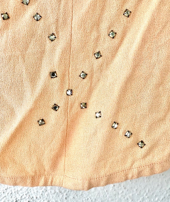 Vintage Sonia Rykiel Diamond Studded Crop Top Cro… - image 7