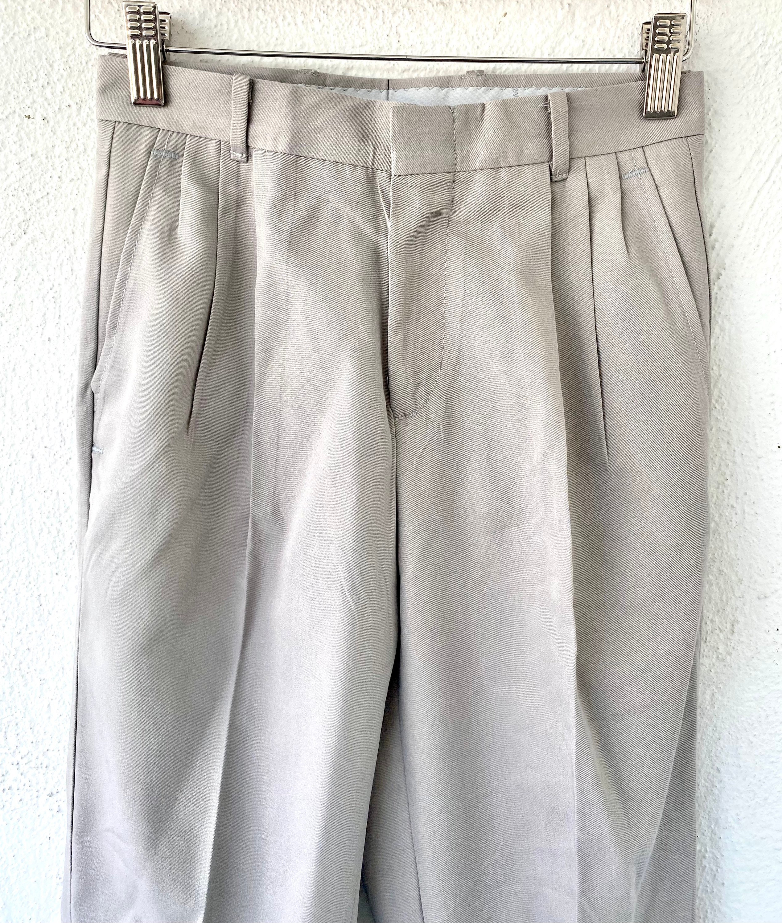 Vintage Christian Dior Gray Minimalist Pants - Etsy