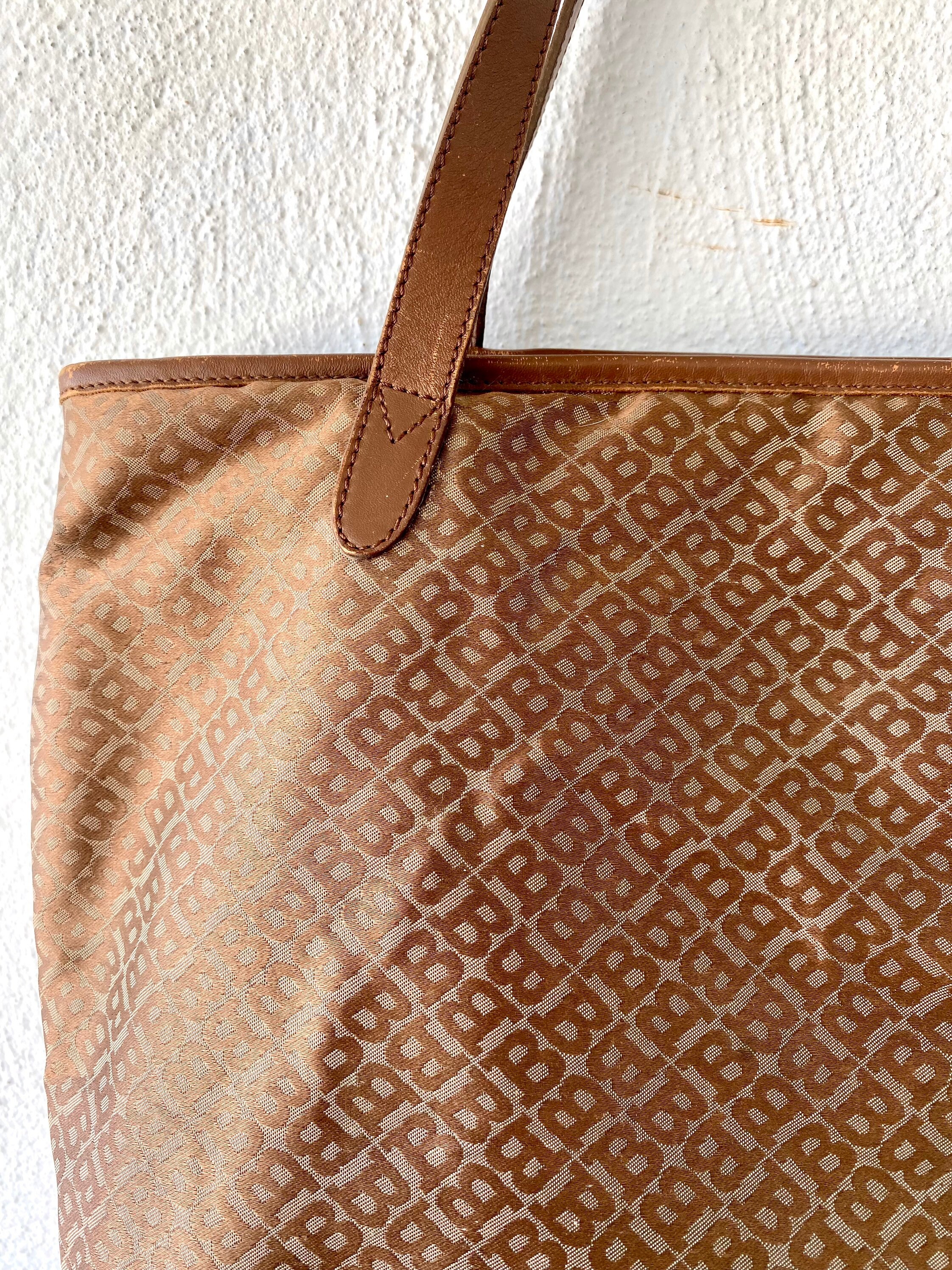 Vintage Bally Logo Shopper Large Shoulder Purse Tote Bag - Etsy