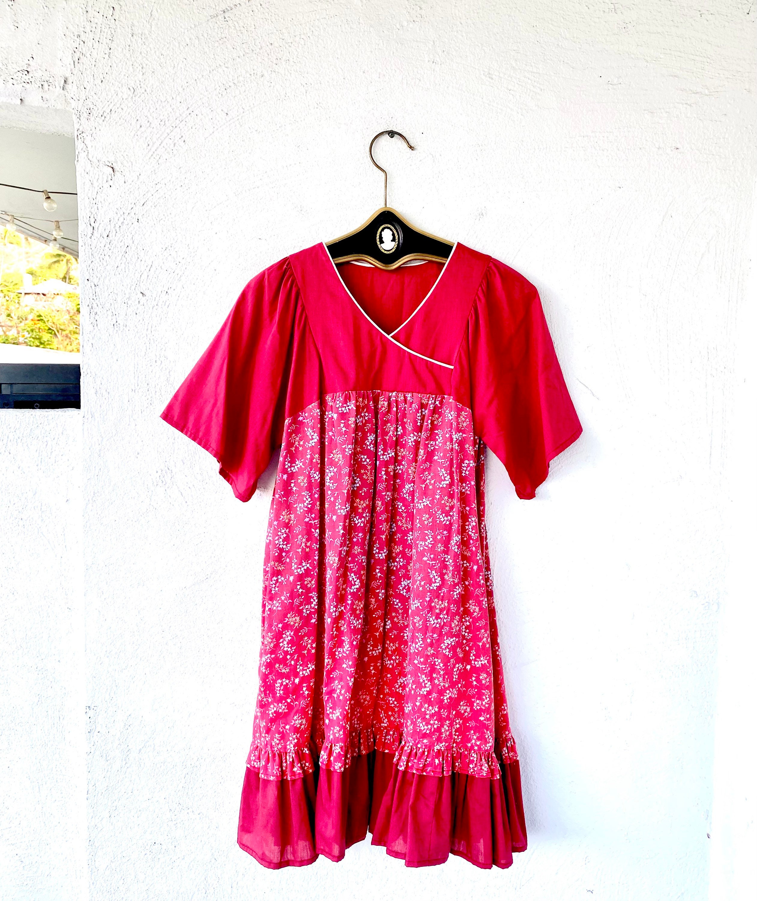 ヴィンテージ 70 年代 ハワイアン ムームー ハワイ 1970 年代