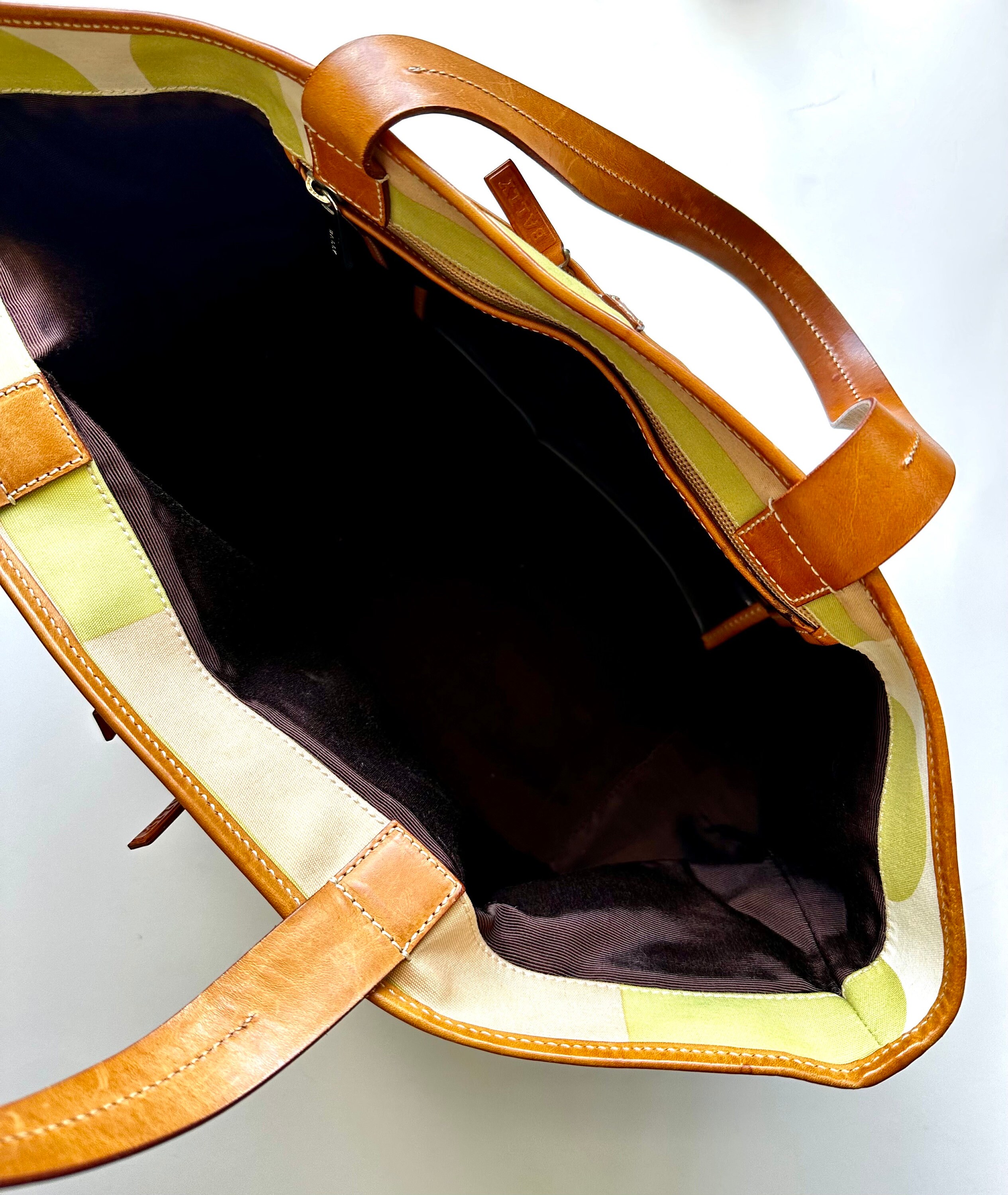 Vintage Bally Logo Shopper Shoulder Purse Tote Bag - Etsy