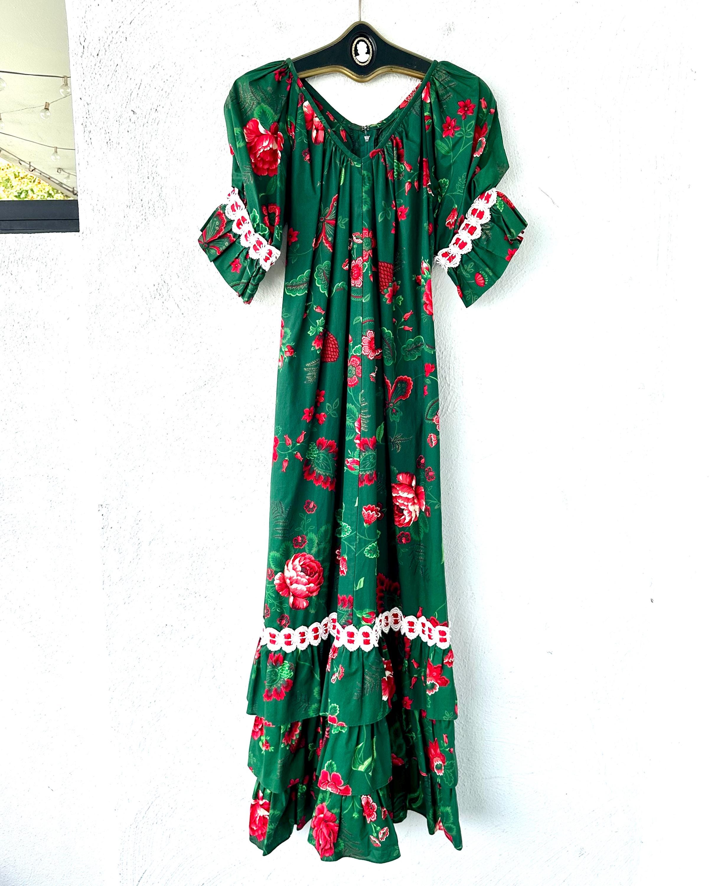 Vintage 70s Princess Kaiulani Hawaiian Muumuu 1970s Hawaii Floral ...