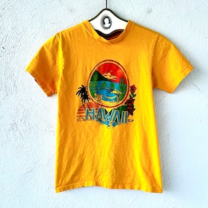 Vintage 70s Hawaiian Tshirt 1970s Tropical Hawaii Shirt
