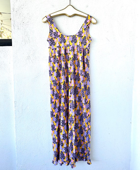 Vintage 60s 70s Psychedelic Slip Dress Pucci Styl… - image 8
