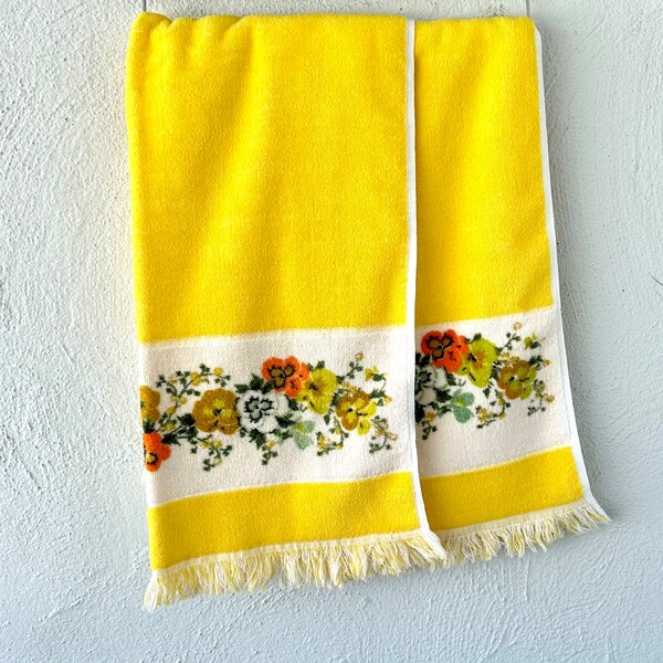 1970s Bath Towels - Etsy