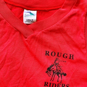 Vintage 80-tals Rough Riders Linne - Bruno Mars Skola idrottspersonal bild 5