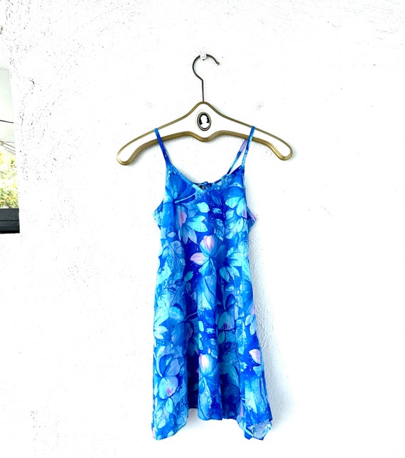 hawaiian floral dress y2k Gem