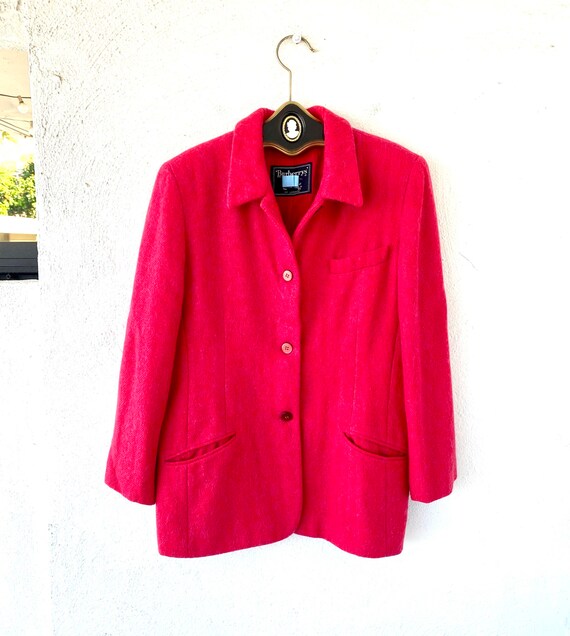 vintage burberry mohair wool Gem