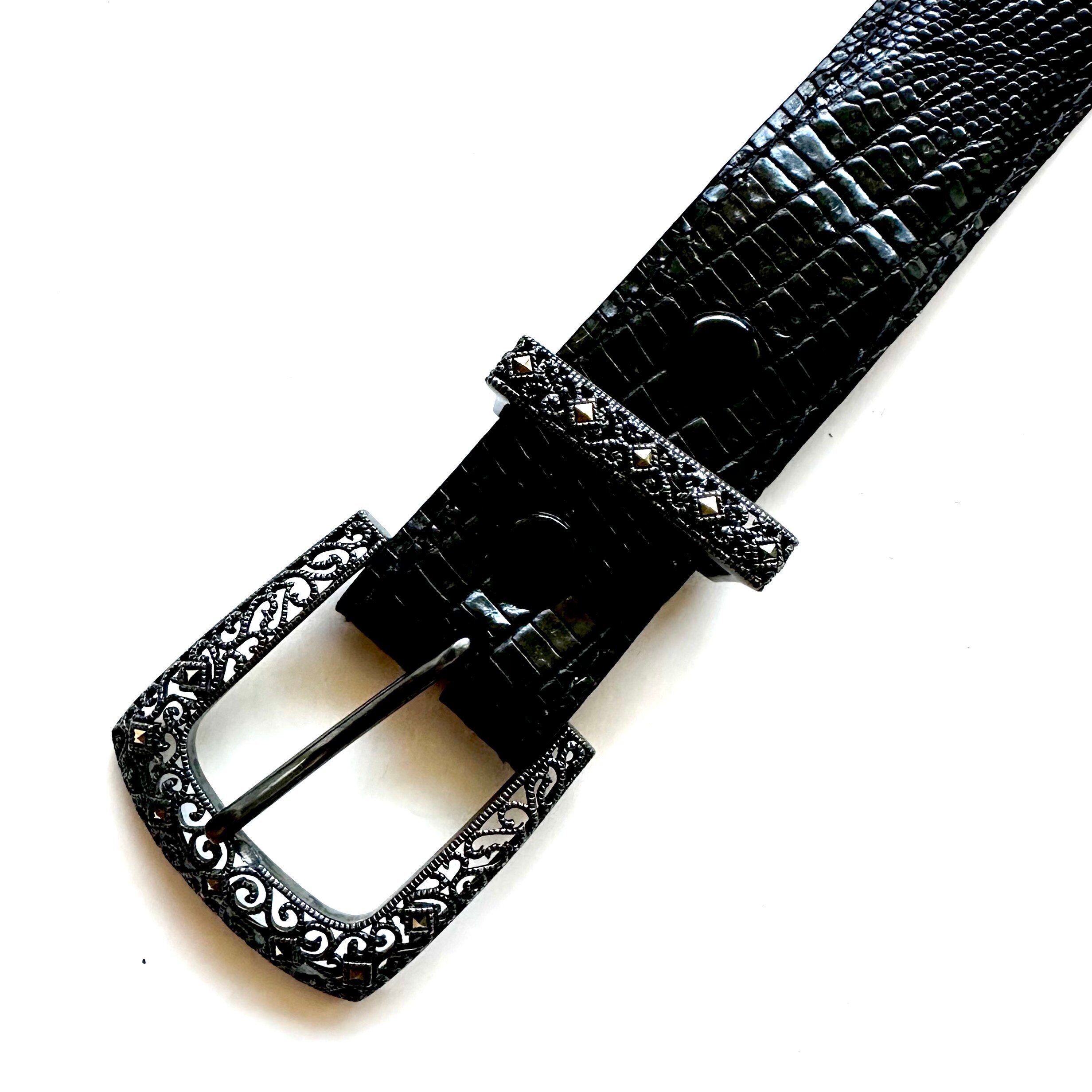 Vintage Judith Jack Leather Belt - M Judith Jack Belts for Women for sale | eBay main image 4