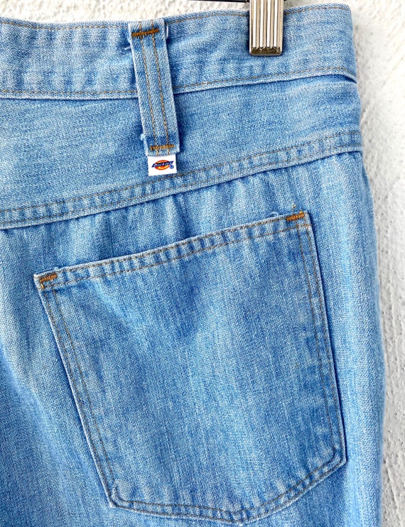 Dickies ディッキーズ 70s デニムパンツ ベルボトム フレア 70s Dickies 黒タグ ベルボトム フレアデニム TALON ヒッピー