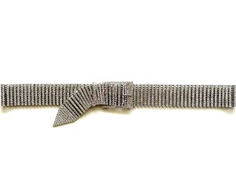 Vintage Rhinestone Drapey Belt (A6350) Vintage Rhinestone Drapey Belt (A6350) - Etsy main image 4