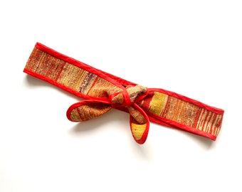 Vintage Japanese Obi Belt Tie Kimono Fabric Belt Sash