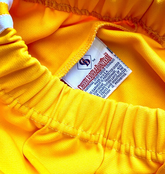 T-Shirt Vintage 80s/90s Cheerleader Slogan - Taille L - Fruit Of The Loom - Occasion (avec Taches)