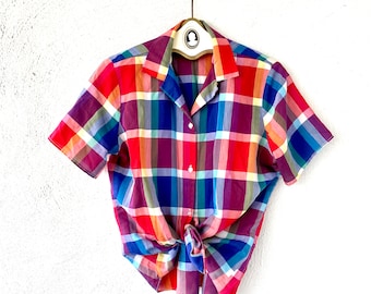 Vtg Banana Republic Shirt Mens Small Irish Linen Short