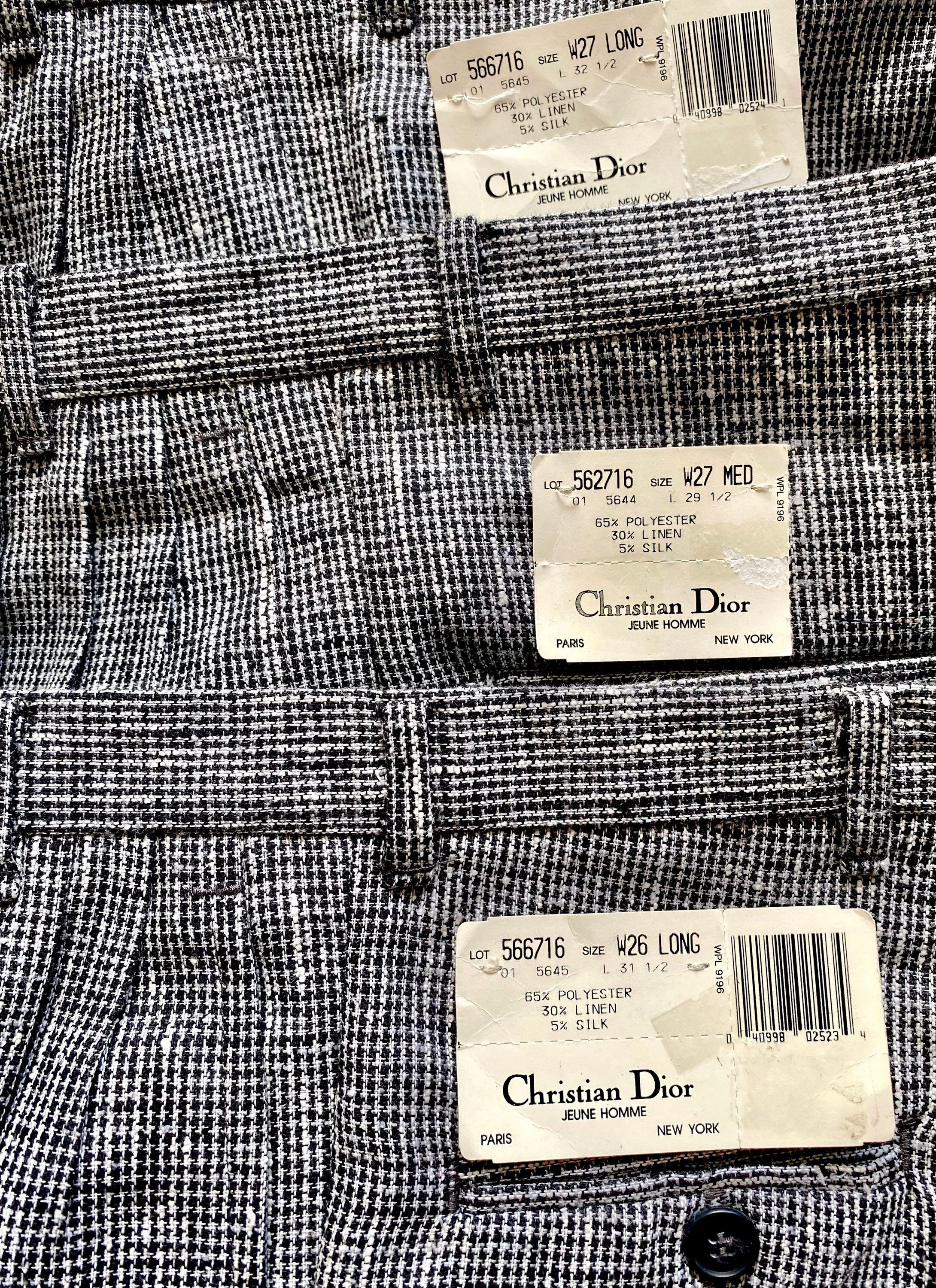 Vintage Christian Dior 80s Houndstooth Pants - Etsy