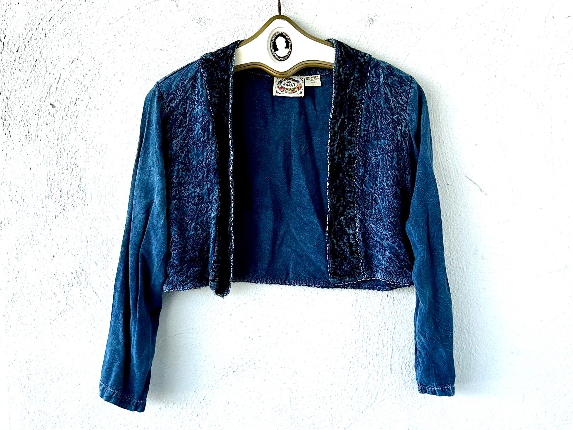 Vintage Indian Gauze Shirt - Etsy