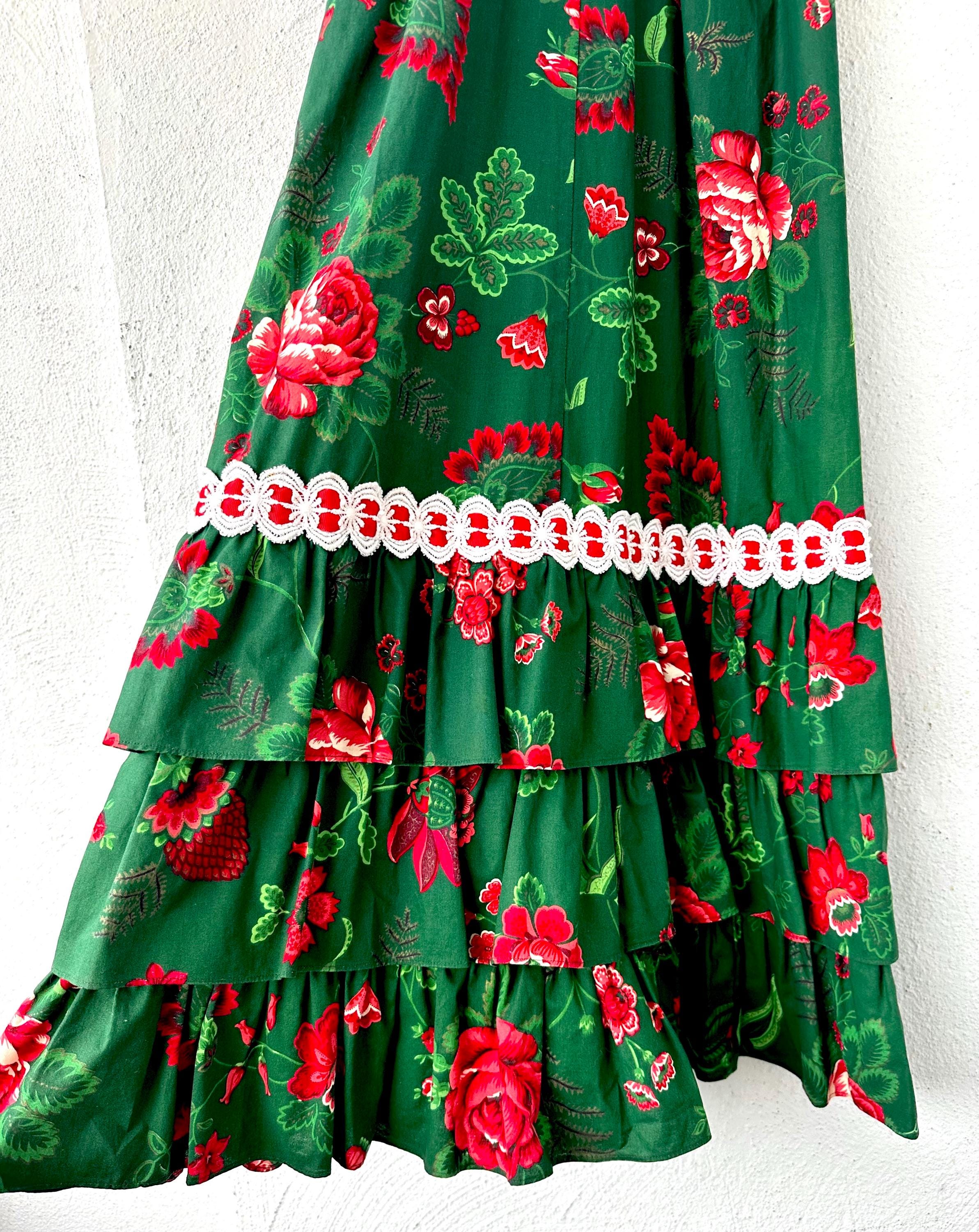 Vintage 70s Princess Kaiulani Hawaiian Muumuu 1970s Hawaii Floral ...