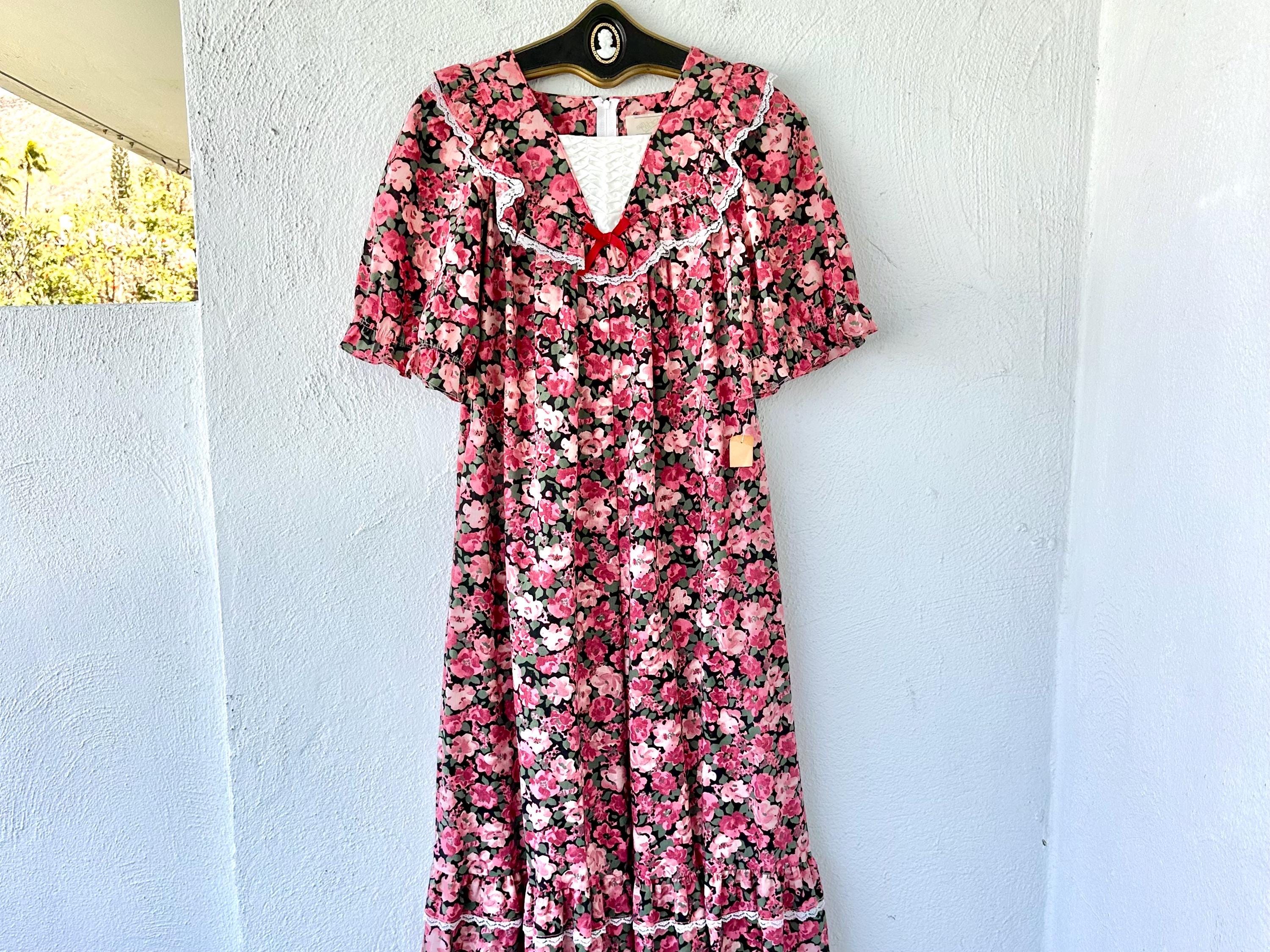 MALIHINI HAWAII ヴィンテージワンピース　FOR LIBERTY Vintage 1940s Liberty House Honolulu Tropical Hawaiian