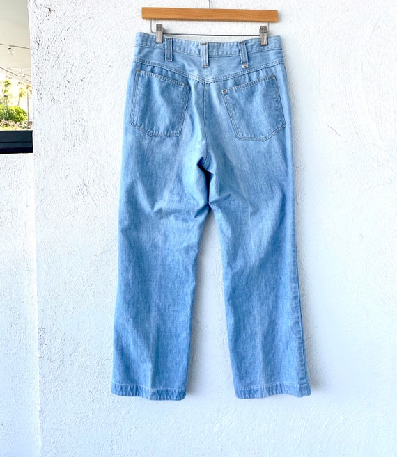 Vintage 70s Dickies Boyfriend Jeans // 1970s Bell… - image 7