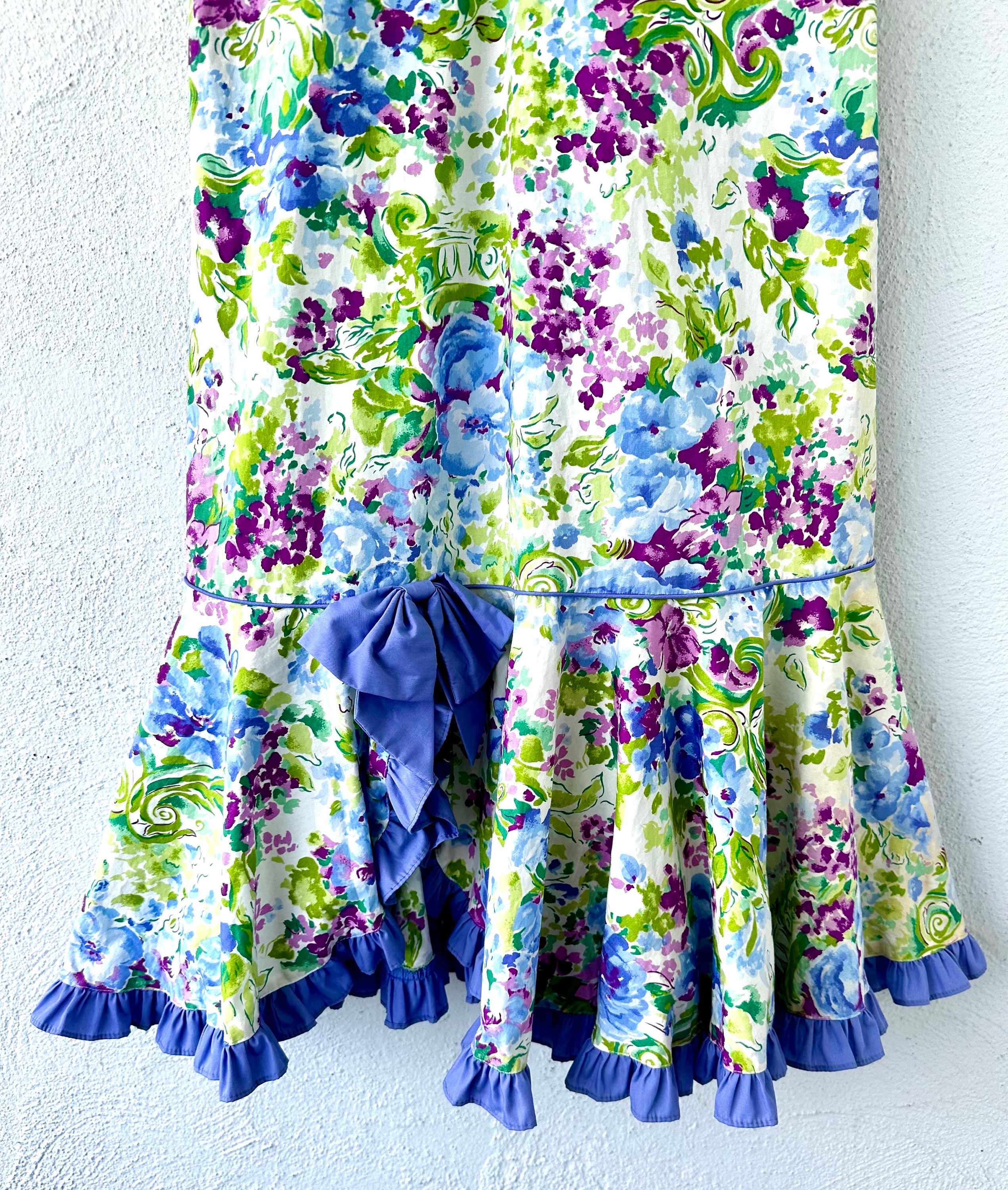週末価格！1980/90s Princess Kaiulani ワンピース 1990s Princess Kaiulani Dress – Lovers Bridal