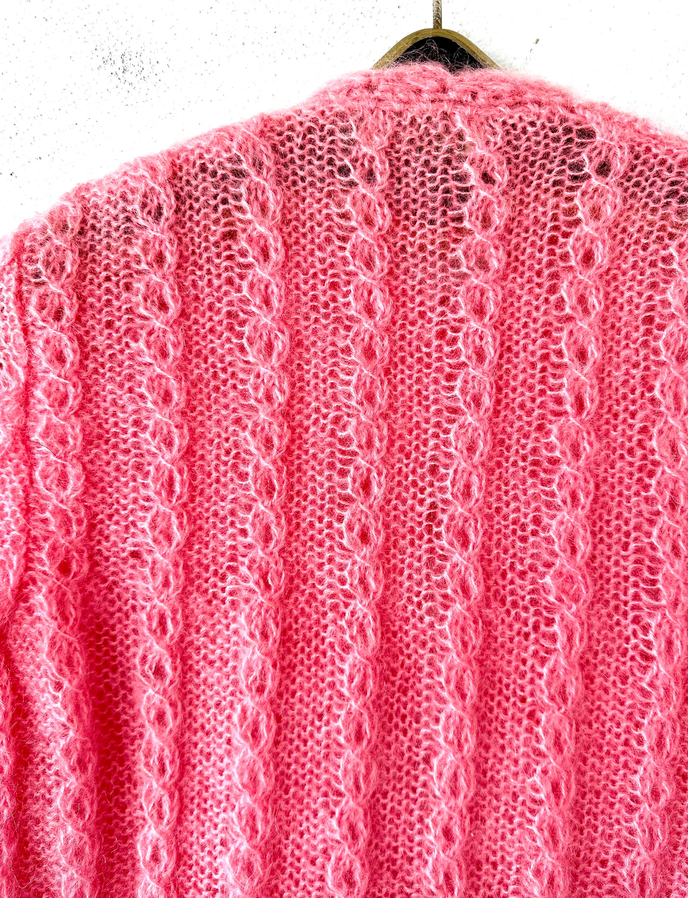 トップス vintage mohair cardigan 60s 70s Vintage Mohair Cardigan [Sears TRADITIONAL COLLECTION] [1960s