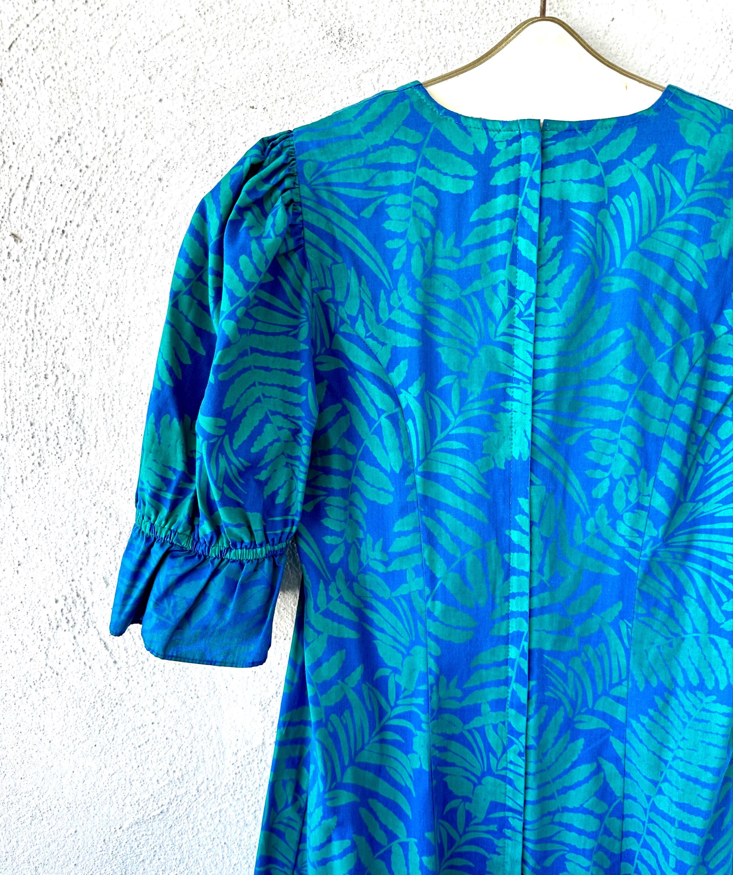 1980s Sun Babies MuuMuu ドレス Mission Zero Women's Vintage Mu'u Mu'u - Sun Babies Hawaii