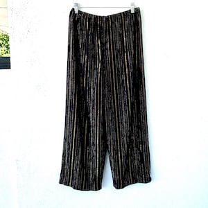 black dress pants with gold stripe Tempest Pant