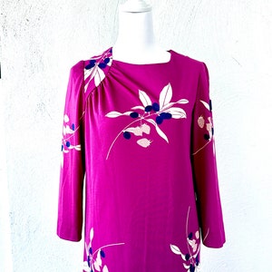 Vintage 70s Strawberry Fruit Dress 1970s Shirtdress