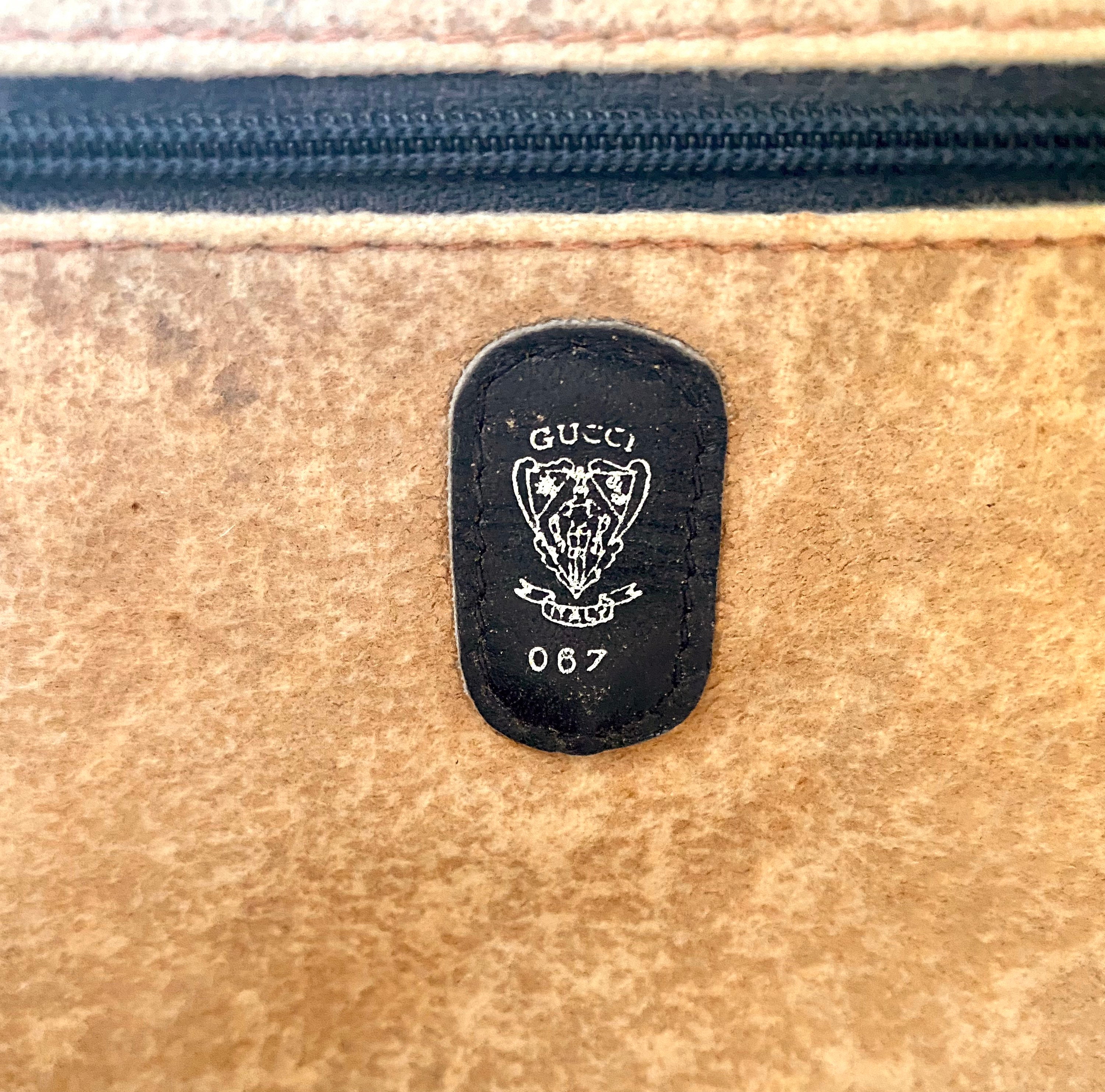 Vintage 60s 70s Gucci GG Logo Bag Satchel 1960s 1970s Top Handle Vintage 60s 70s Gucci GG Logo Bag Satchel 1960s 1970s Top Handle