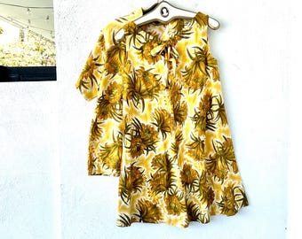 Vintage 60s Hawaiian Honeymoon Set Matching Set 1960s Muumuu Hawaii Men’s Top His Hers